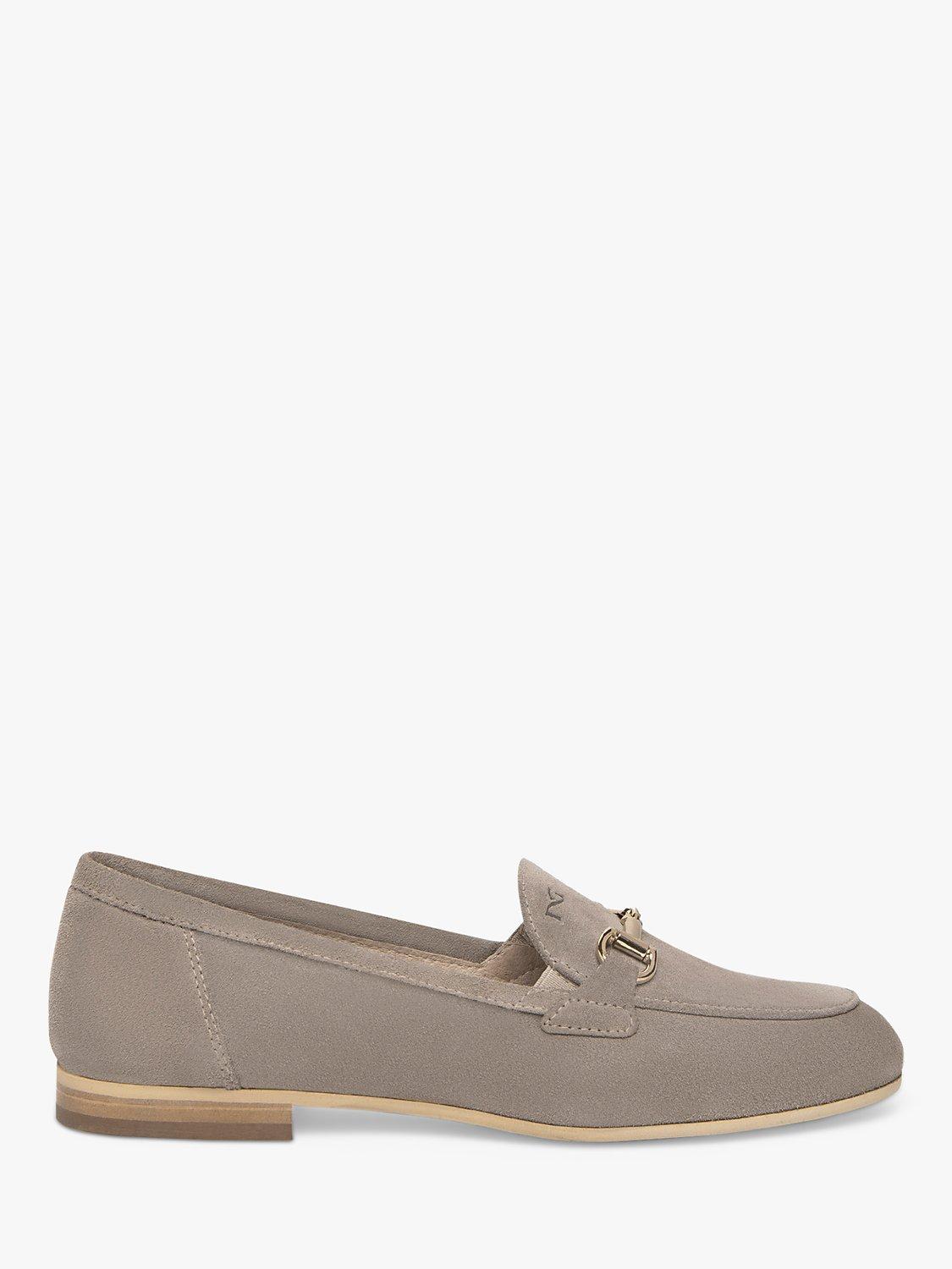 NeroGiardini Snaffle Suede Loafers, Taupe