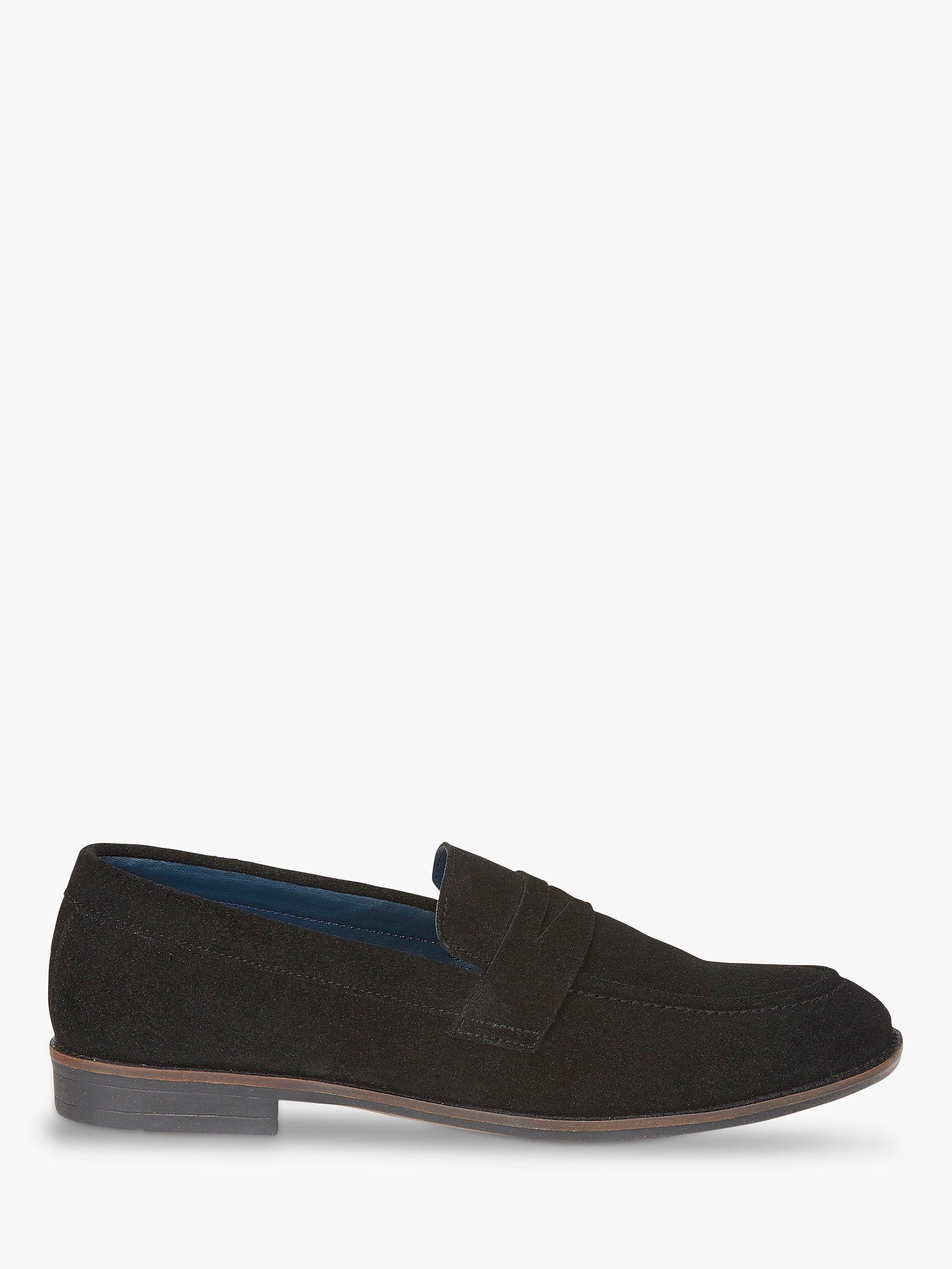Silver Street London Parkwood Saddle Loafers, Black