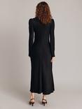 Ghost Frankie Cowl Neck Maxi Dress