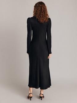 Ghost Frankie Cowl Neck Maxi Dress - view 2, Black