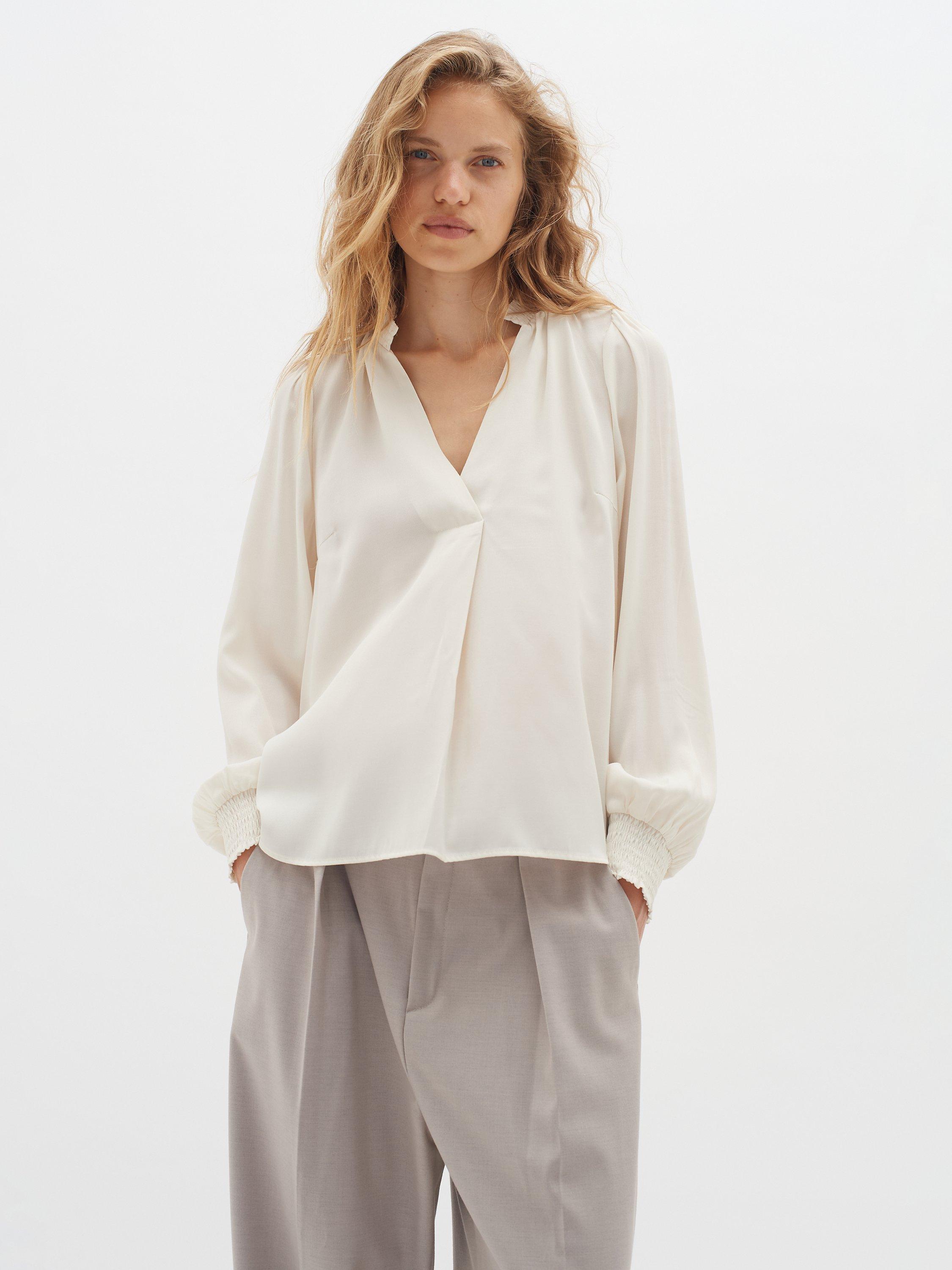 InWear Huxie Blouse, Whisper White