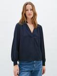 InWear Huxie Blouse, Marine Blue