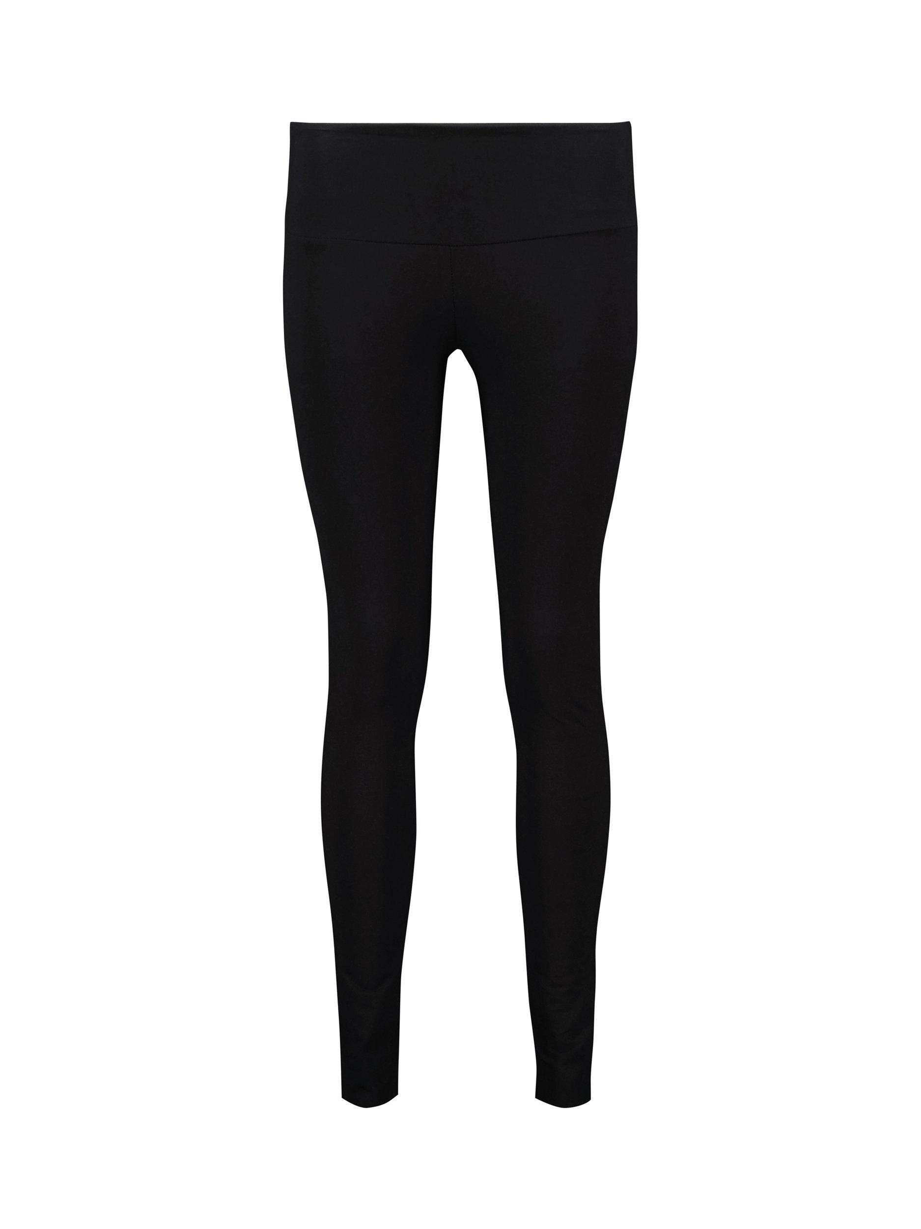 Product image 4 of 5, which shows Baukjen Jersey Leggings, Caviar Black, 10