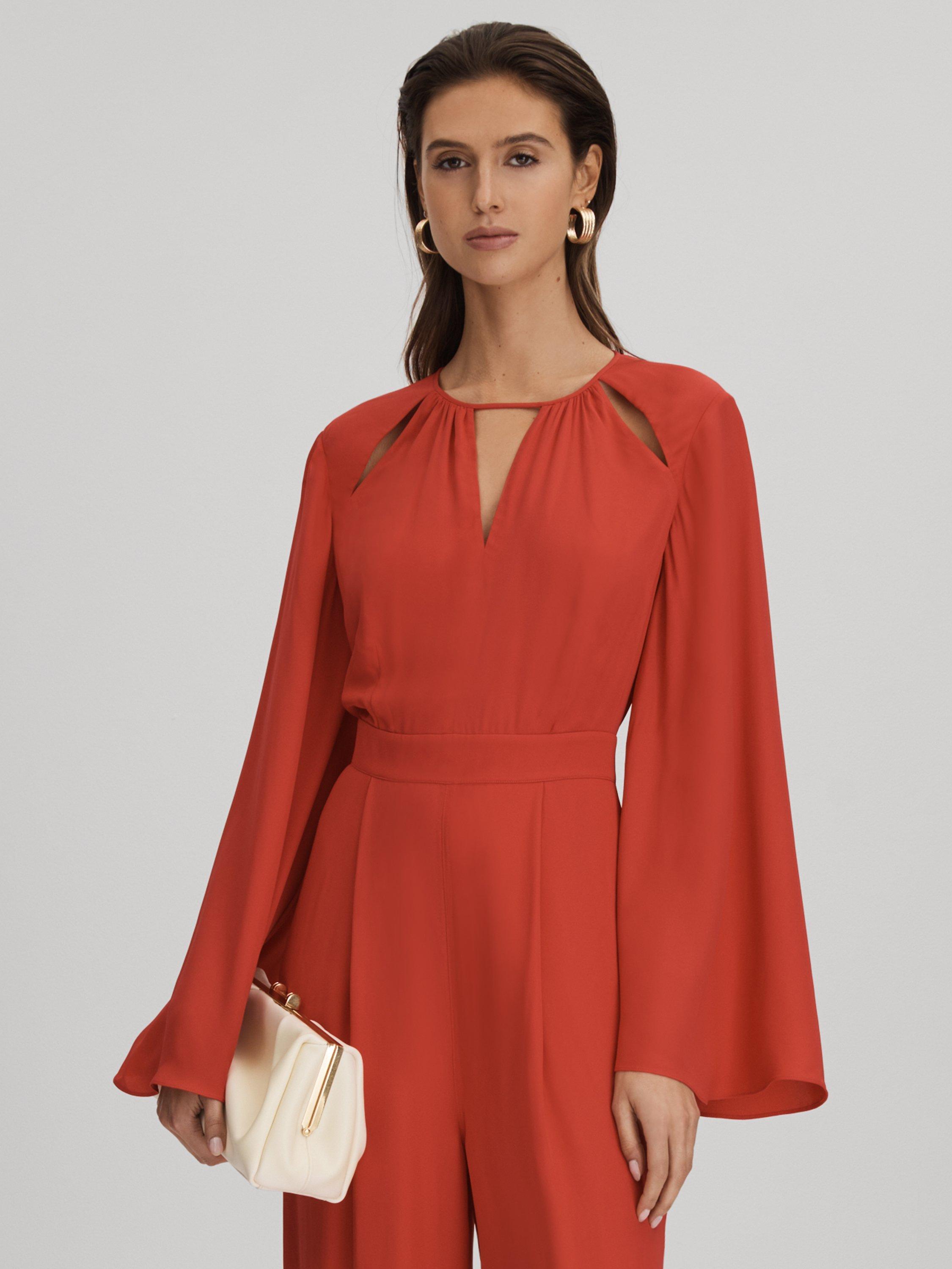 Product image 4 of 4, which shows Reiss Madison Clutch Bag, Off White, One Size