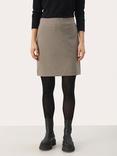 Part Two Corinne Mini Skirt, Toasted Coco Check