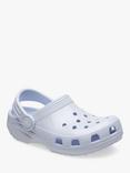 Crocs Kids' Classic Glossy Clogs, Pale Blue