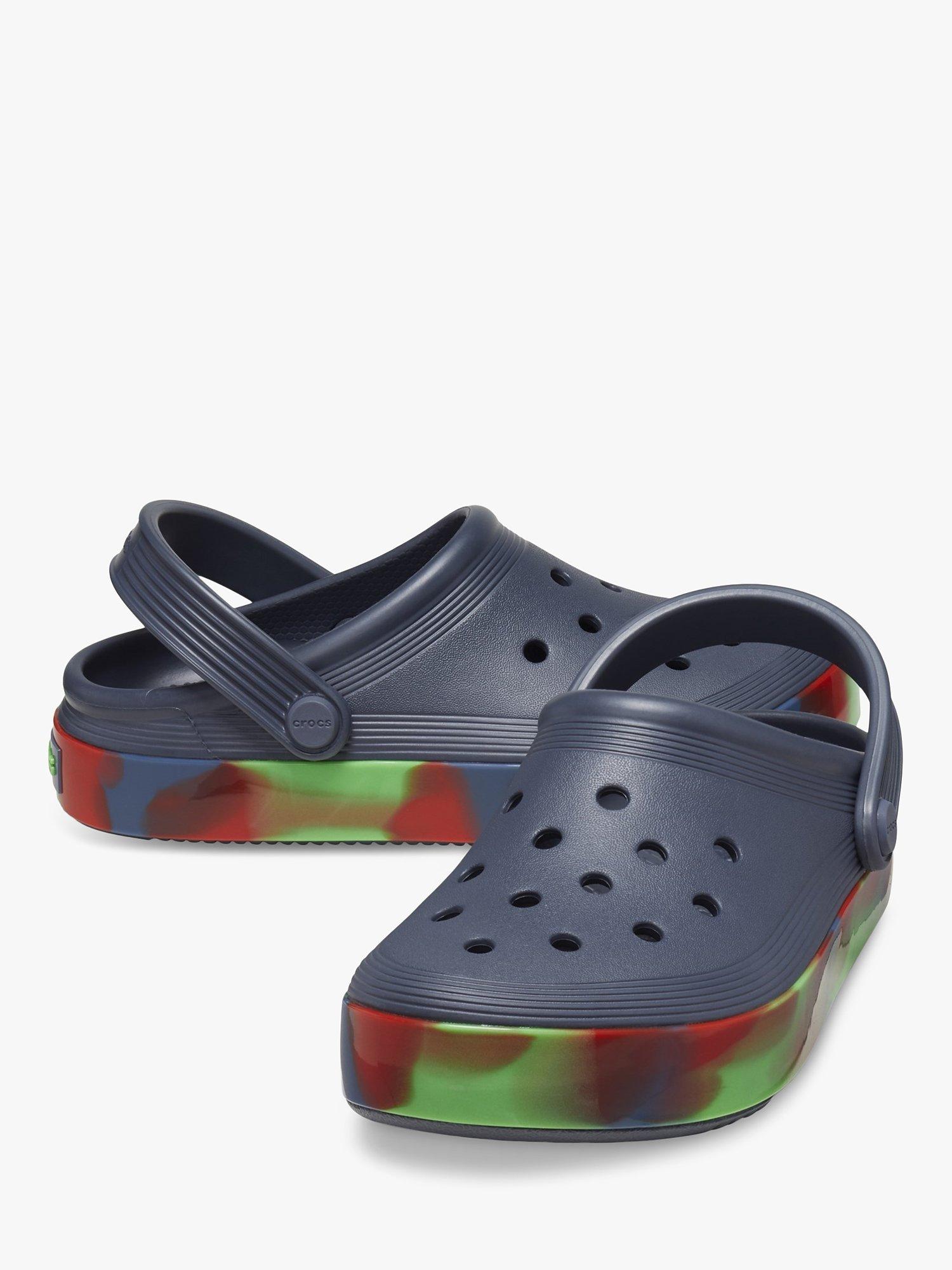 Product image 4 of 6, which shows Crocs Kids' Off Court Clogs, Navy, 5 Jnr