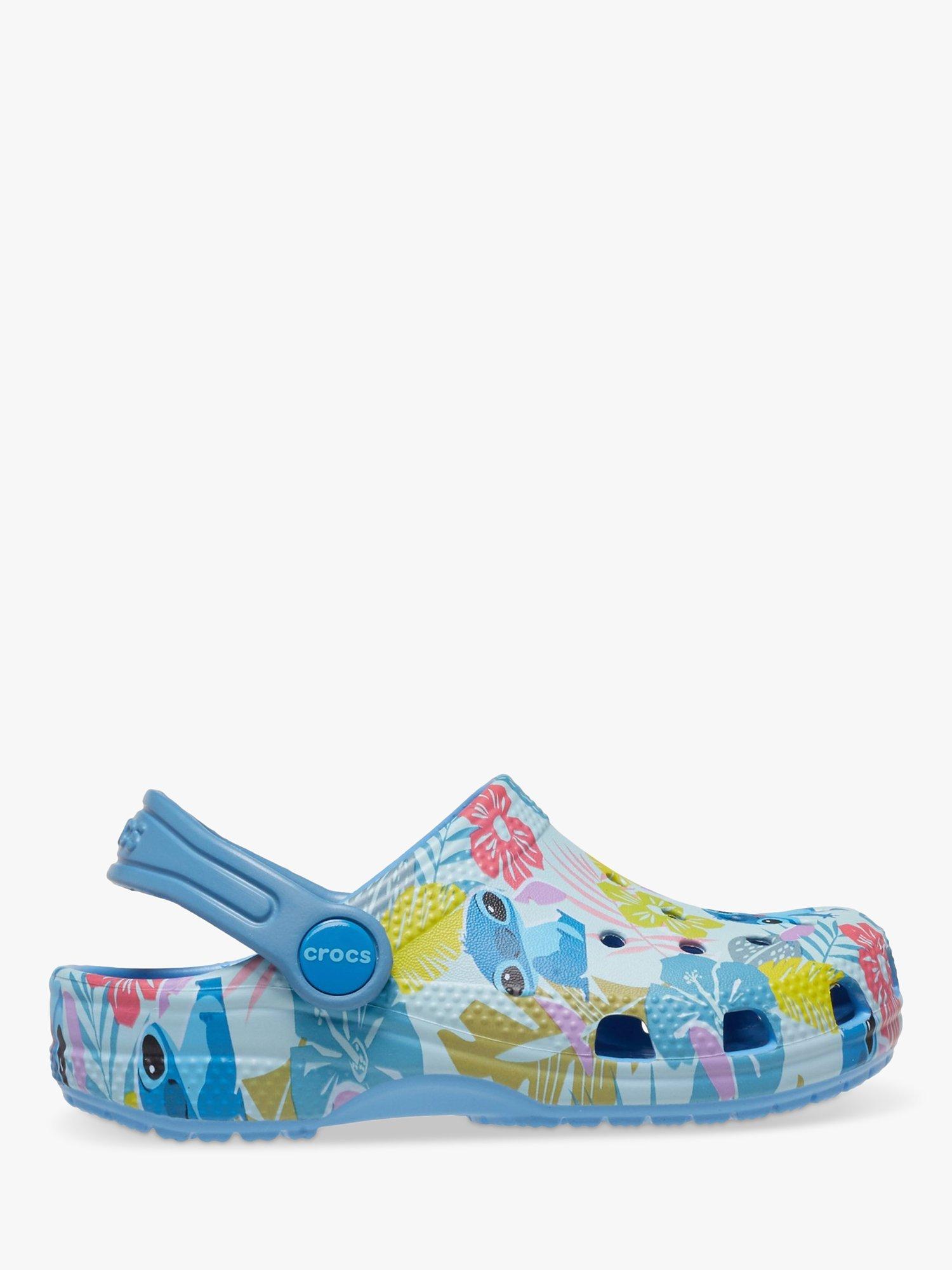 Crocs Kids Stitch Classic Clogs Blue Multi