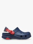 Crocs Kids' Classic All-Terrain Clogs, Navy/Multi