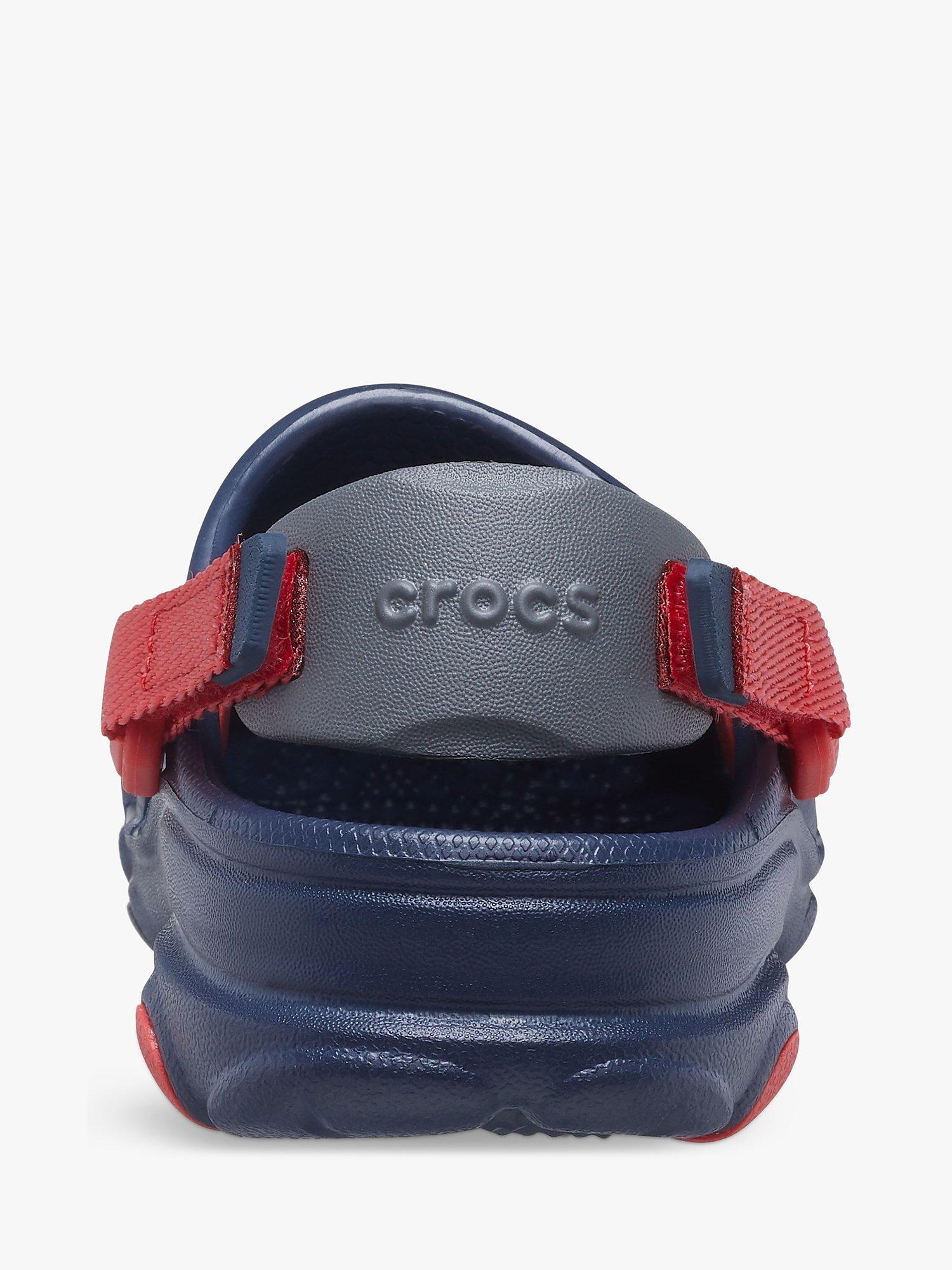 Product image 3 of 5, which shows Crocs Kids' Classic All-Terrain Clogs, Navy/Multi, 1