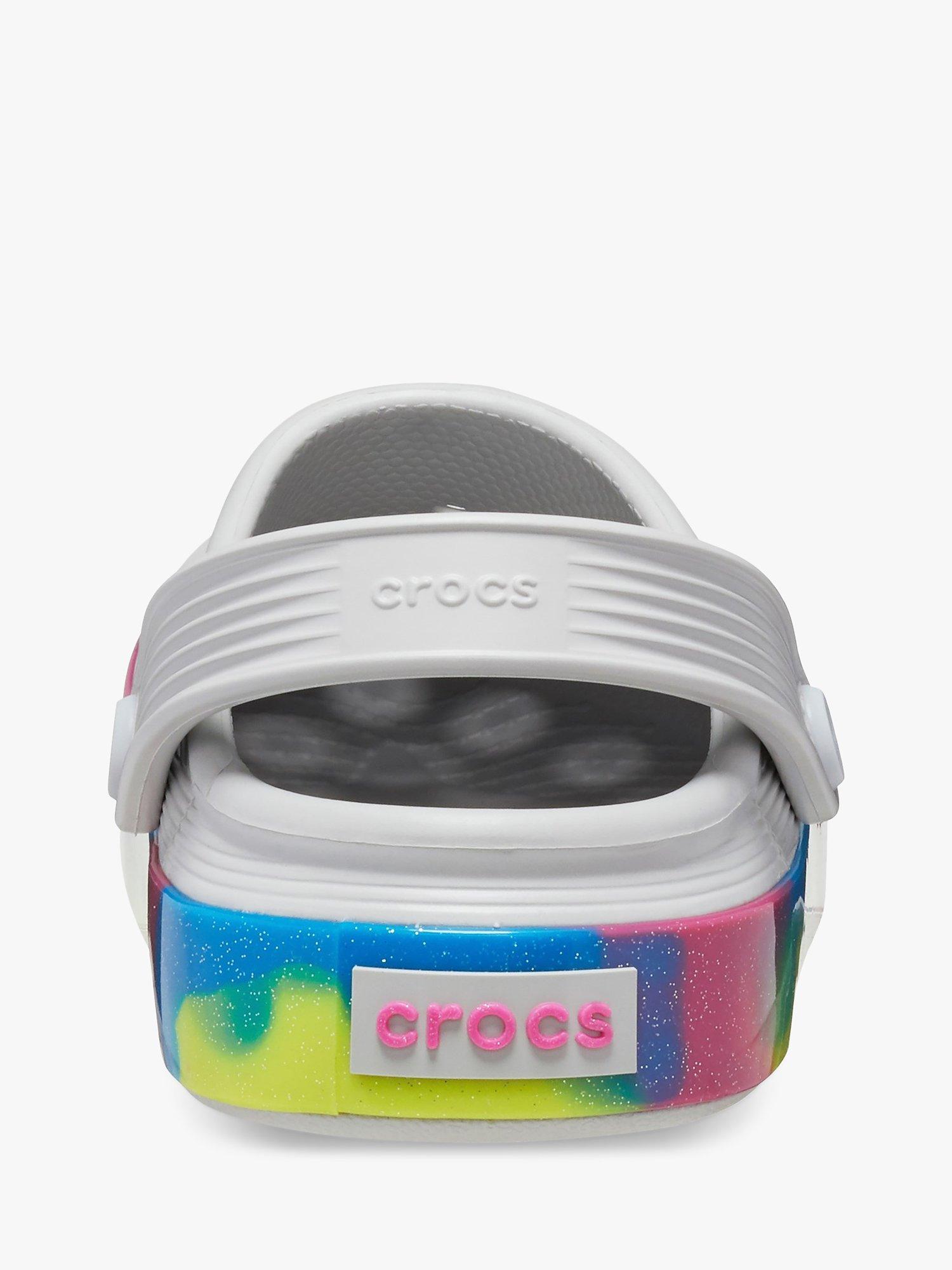 Product image 3 of 5, which shows Crocs Kids' Off Court Clogs, Grey, 1