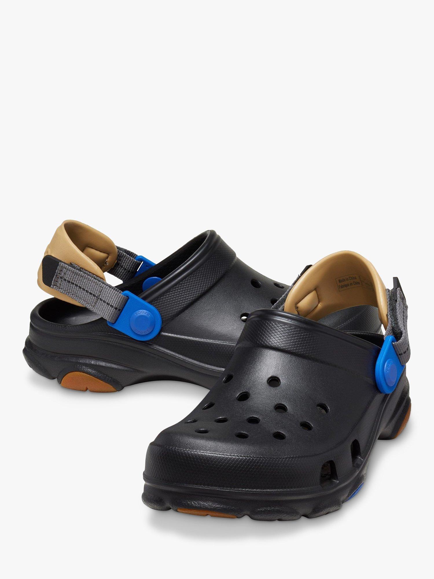 Product image 4 of 6, which shows Crocs Kids' Classic All-Terrain Clogs, Black/Multi, 11 Jnr