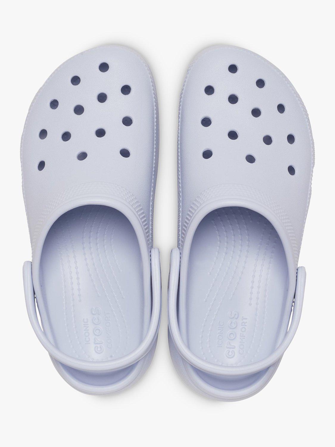 Platform crocs white hotsell