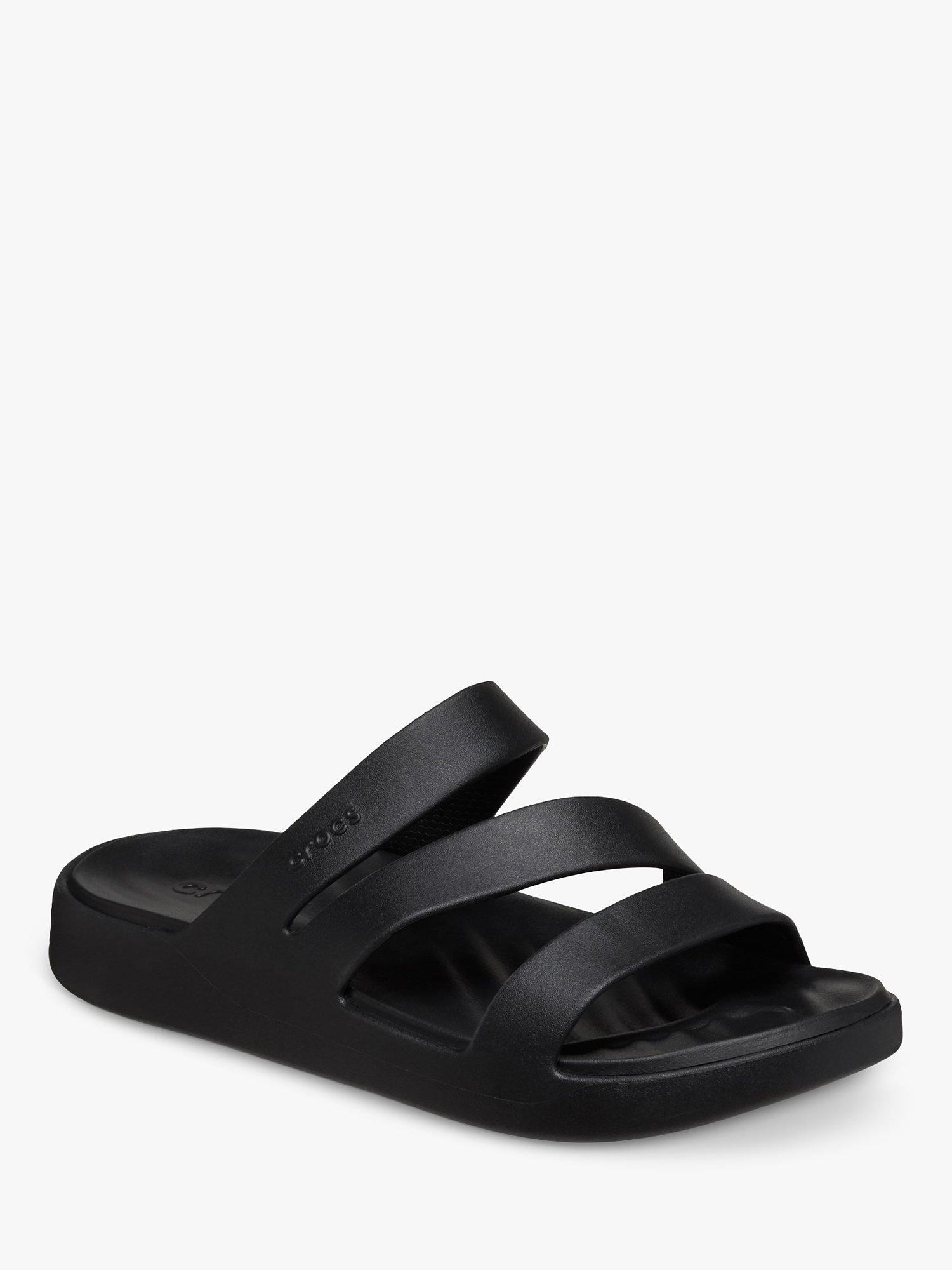 Crocs Getaway Strappy Mules Black