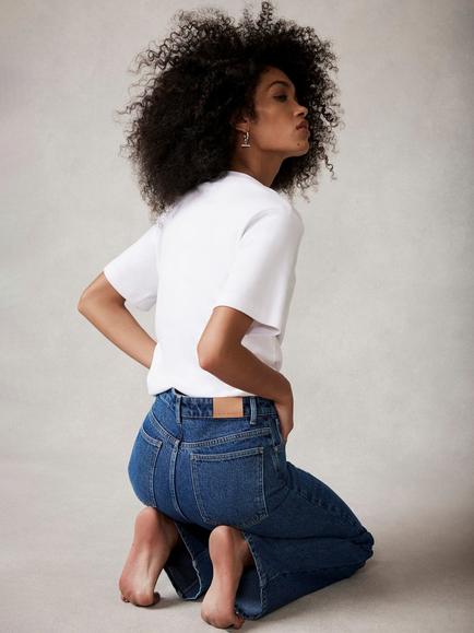 Mint Velvet Ultimate Cotton T-Shirt, White - view 2, White Ivory