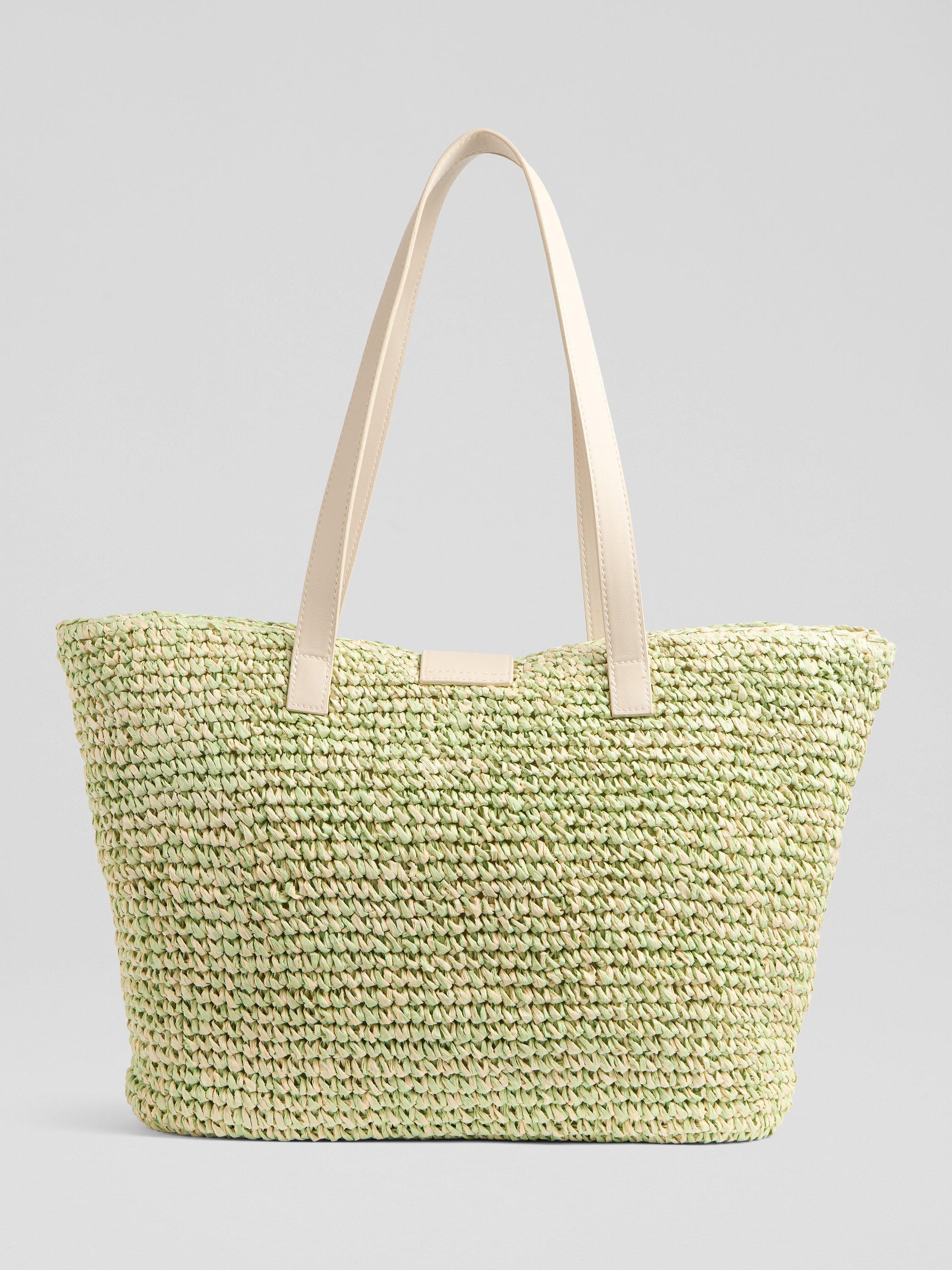 Lk bennett raffia bag on sale