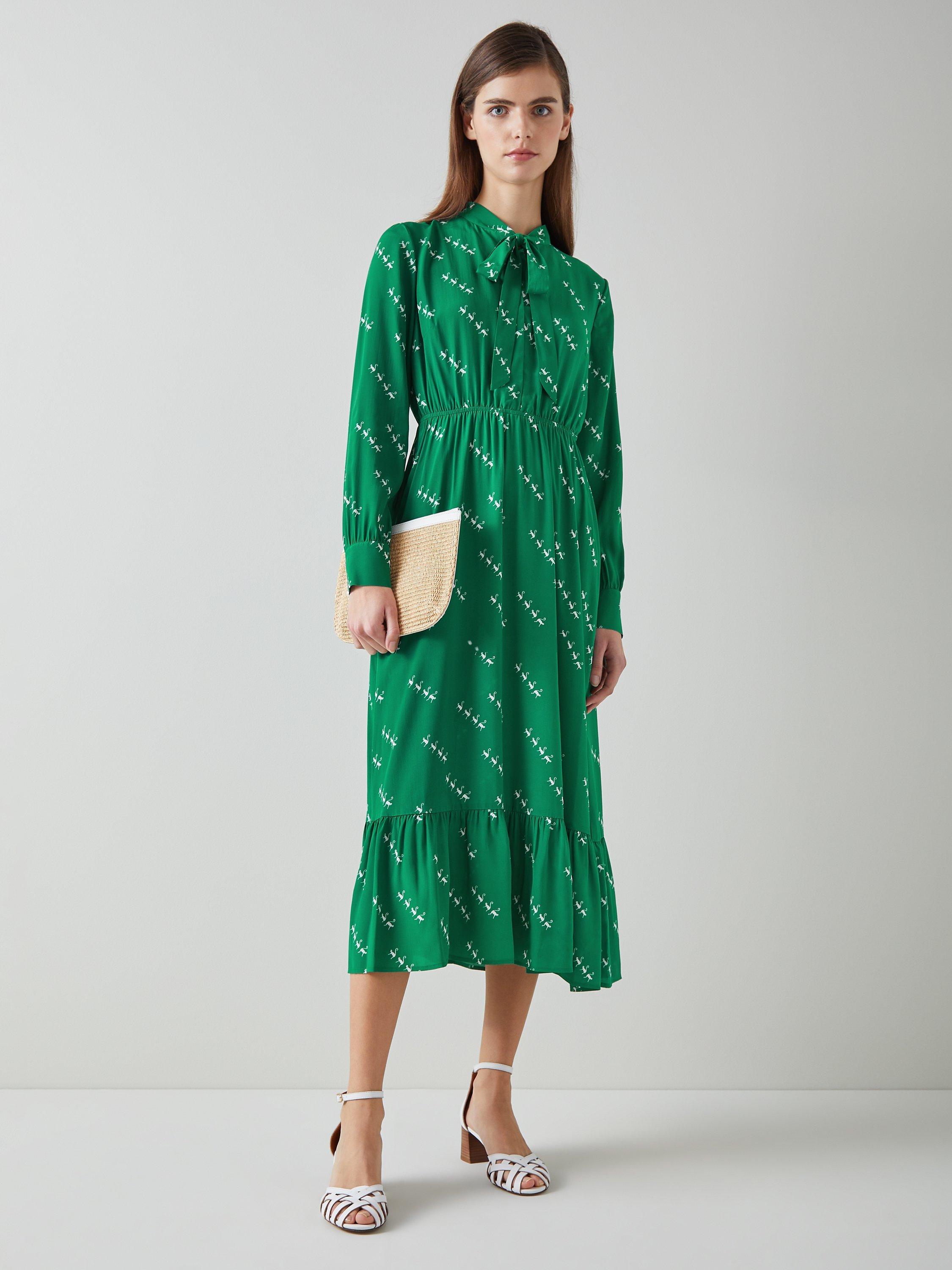 Lk bennett midi dress best sale