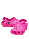 Crocs Kids' Classic Clogs, Pink Crush