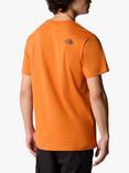 The North Face Short Sleeve Never Stop Exploring T-Shirt, Desert Rust