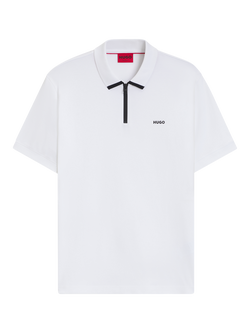 HUGO Dalomino Polo Shirt - view 2, White