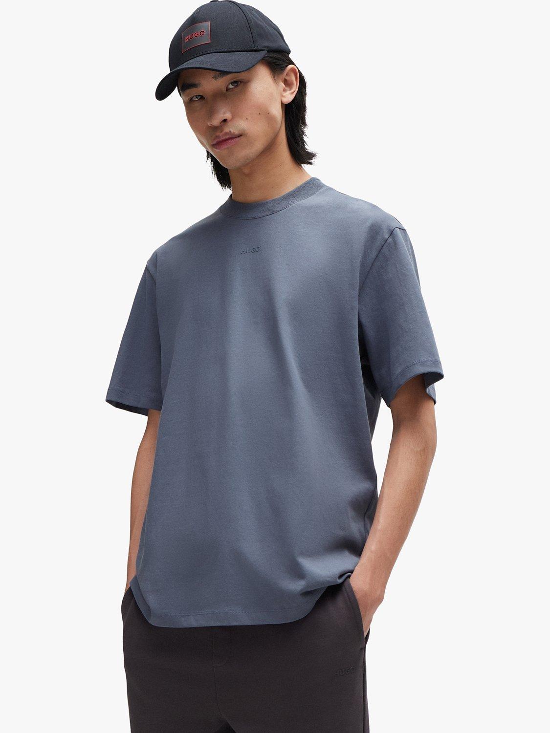 HUGO Dapolino 462 Short Sleeve T-Shirt, Open Blue