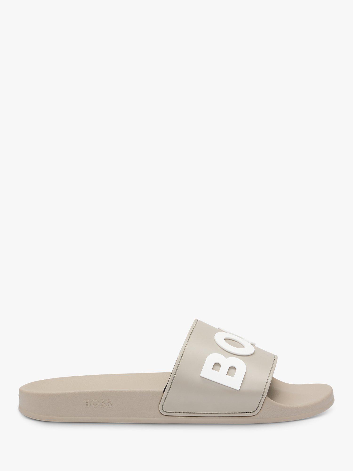 BOSS Kirk Sliders, Pastel Grey