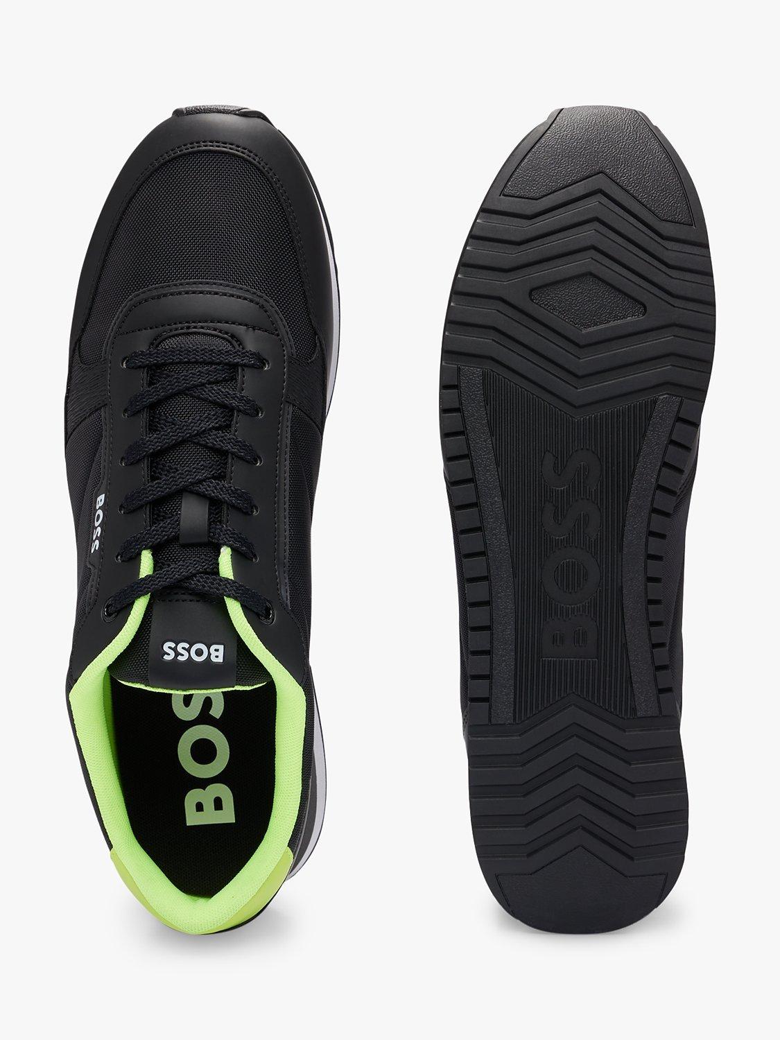 Product image 3 of 5, which shows BOSS Kai Running Trainers, Black, 6