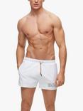 BOSS Mooneye Swim Shorts, White