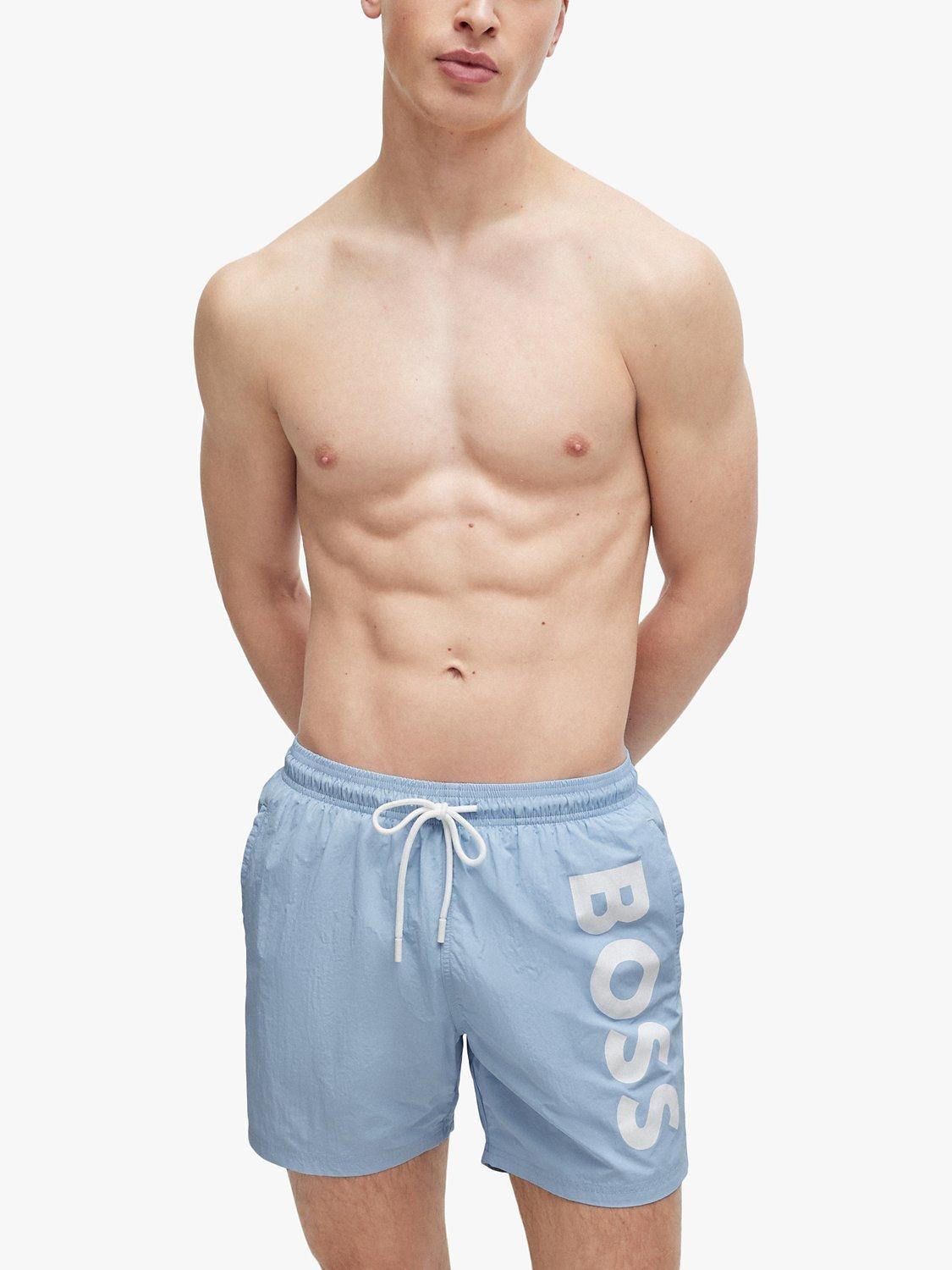 BOSS Octopus 450 Swim Shorts,  Pastel Blue