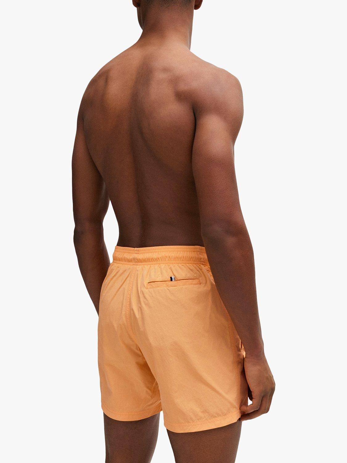 BOSS Quick Dry Swim Shorts Orange