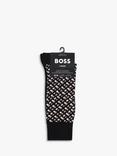 HUGO BOSS Monogram Socks, Pack of 2