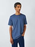 John Lewis Supima Cotton Regular Fit Crew Neck T-Shirt, Bijou Blue