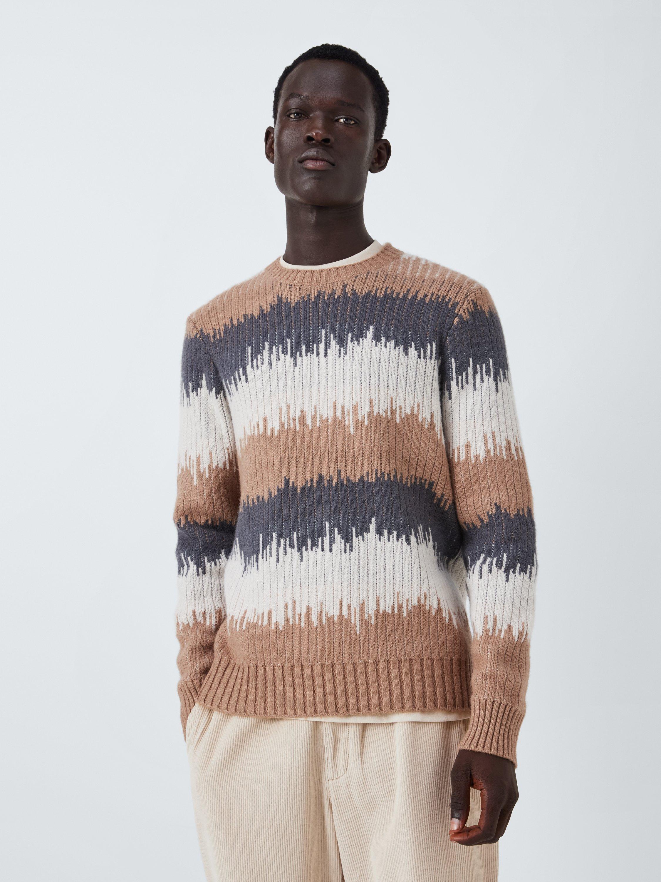 A.L.C Zig Zag hotsell Striped Wool Crew Neck Sweater.