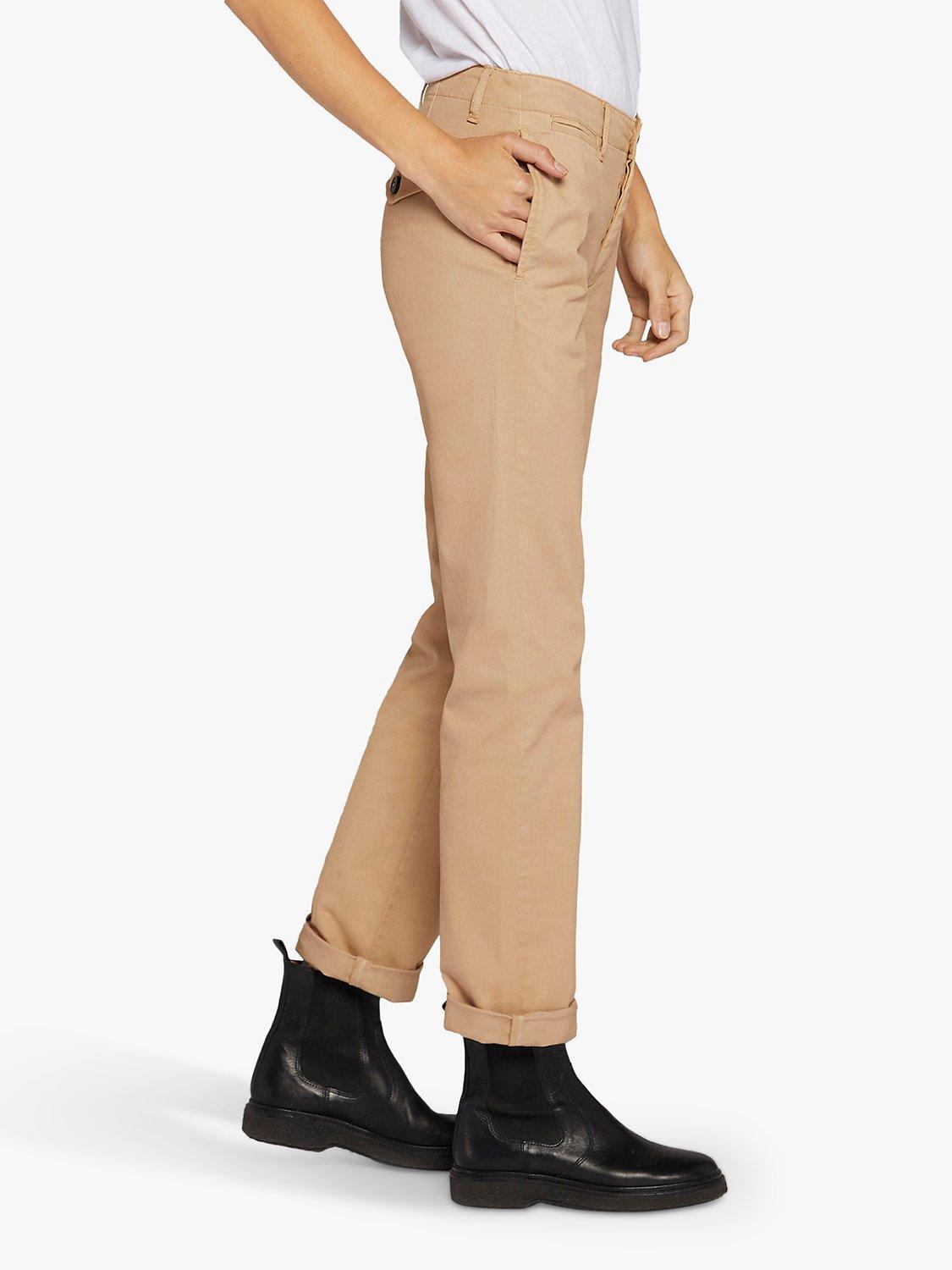 Current/Elliott The Captain Chino Trousers, Sand, W23/L27