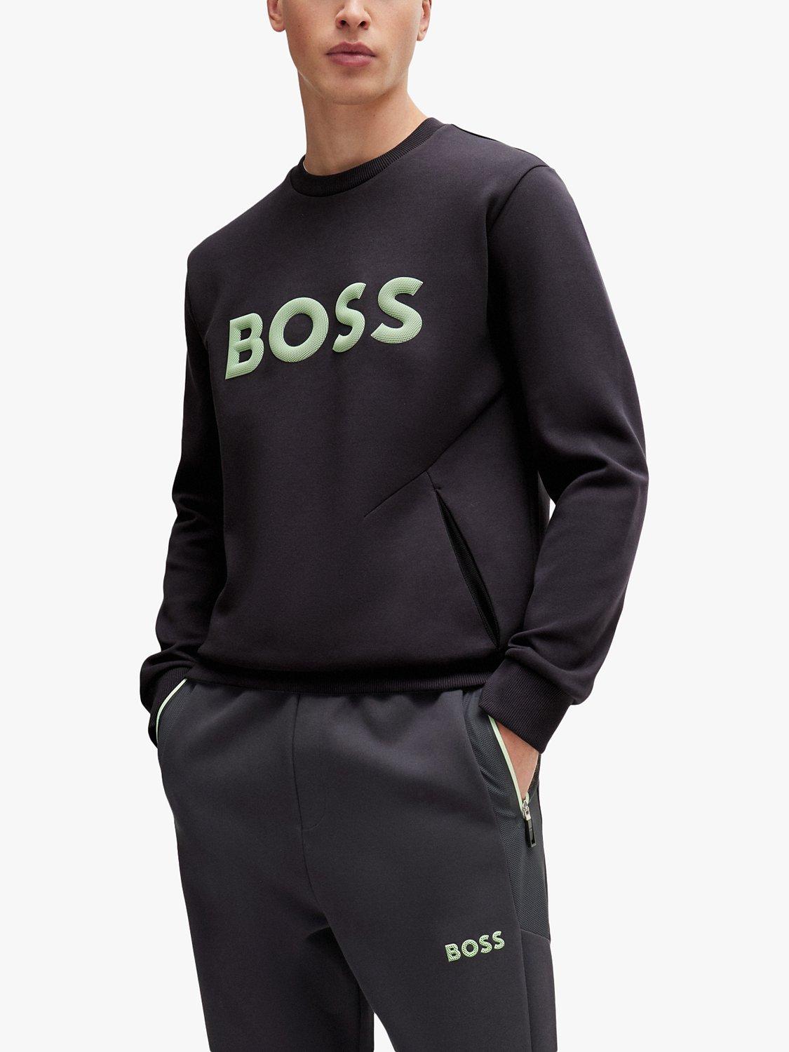 BOSS Salbo 016 Jumper, Charcoal
