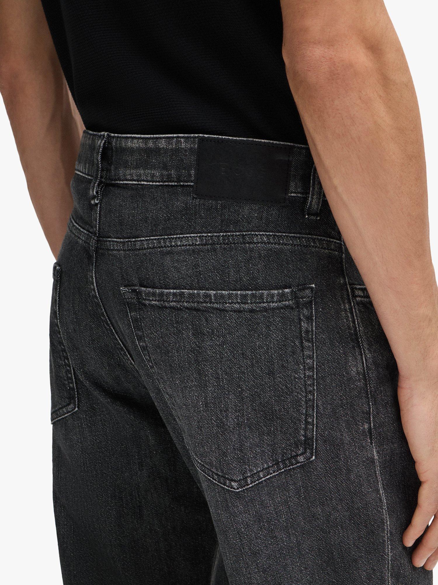 Product image 5 of 6, which shows BOSS Maine Regular Fit Jeans, Medium Grey, 33L