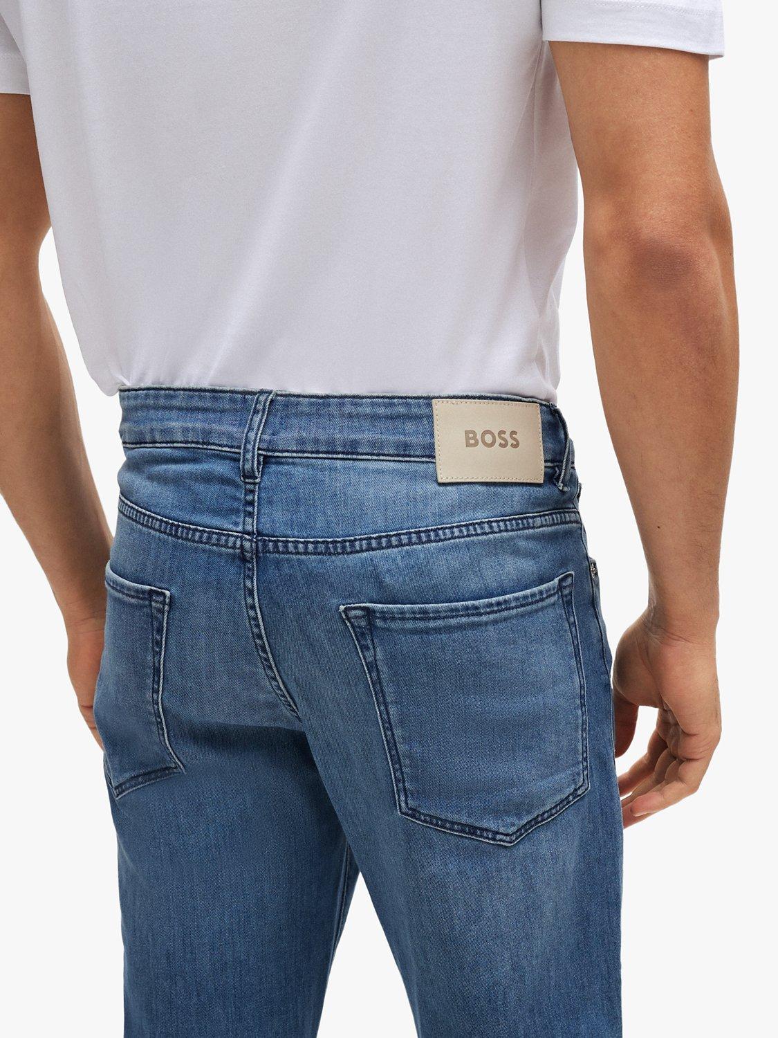 Product image 5 of 6, which shows BOSS Maine Denim Jeans, Bright Blue, 38S