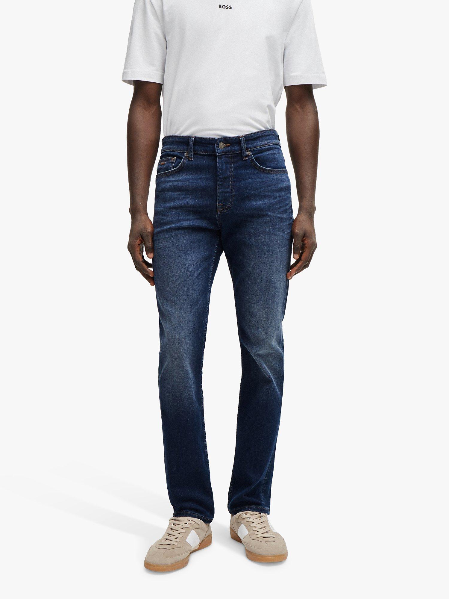 BOSS Delaware Slim Fit Jeans, Navy