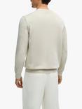 BOSS Pacas Cotton Crew Neck Fine Knit Jumper