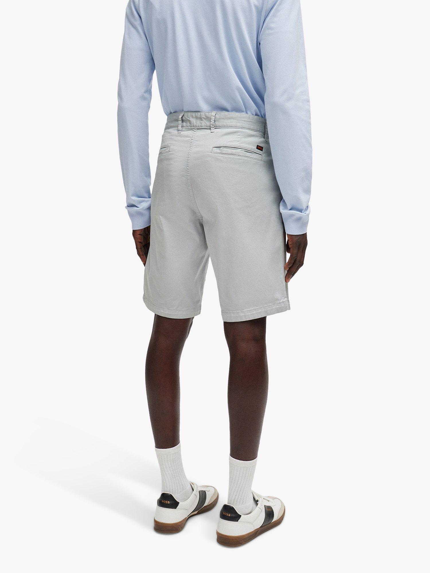 Product image 2 of 6, which shows BOSS Chino Shorts, Light/Pastel Grey, 38