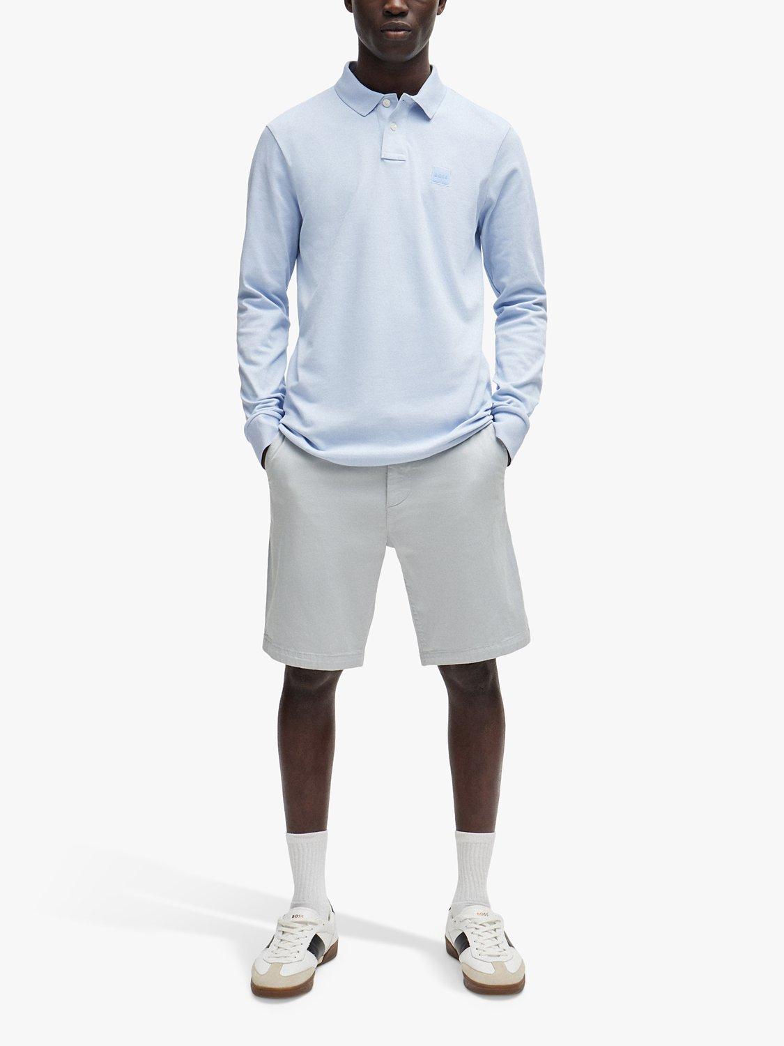 Product image 3 of 6, which shows BOSS Chino Shorts, Light/Pastel Grey, 38