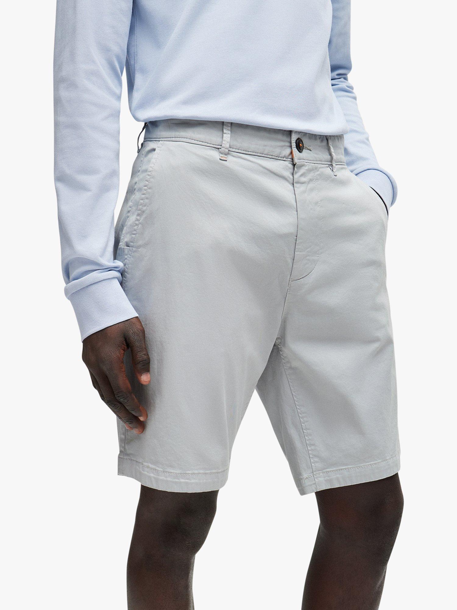 Product image 5 of 6, which shows BOSS Chino Shorts, Light/Pastel Grey, 38