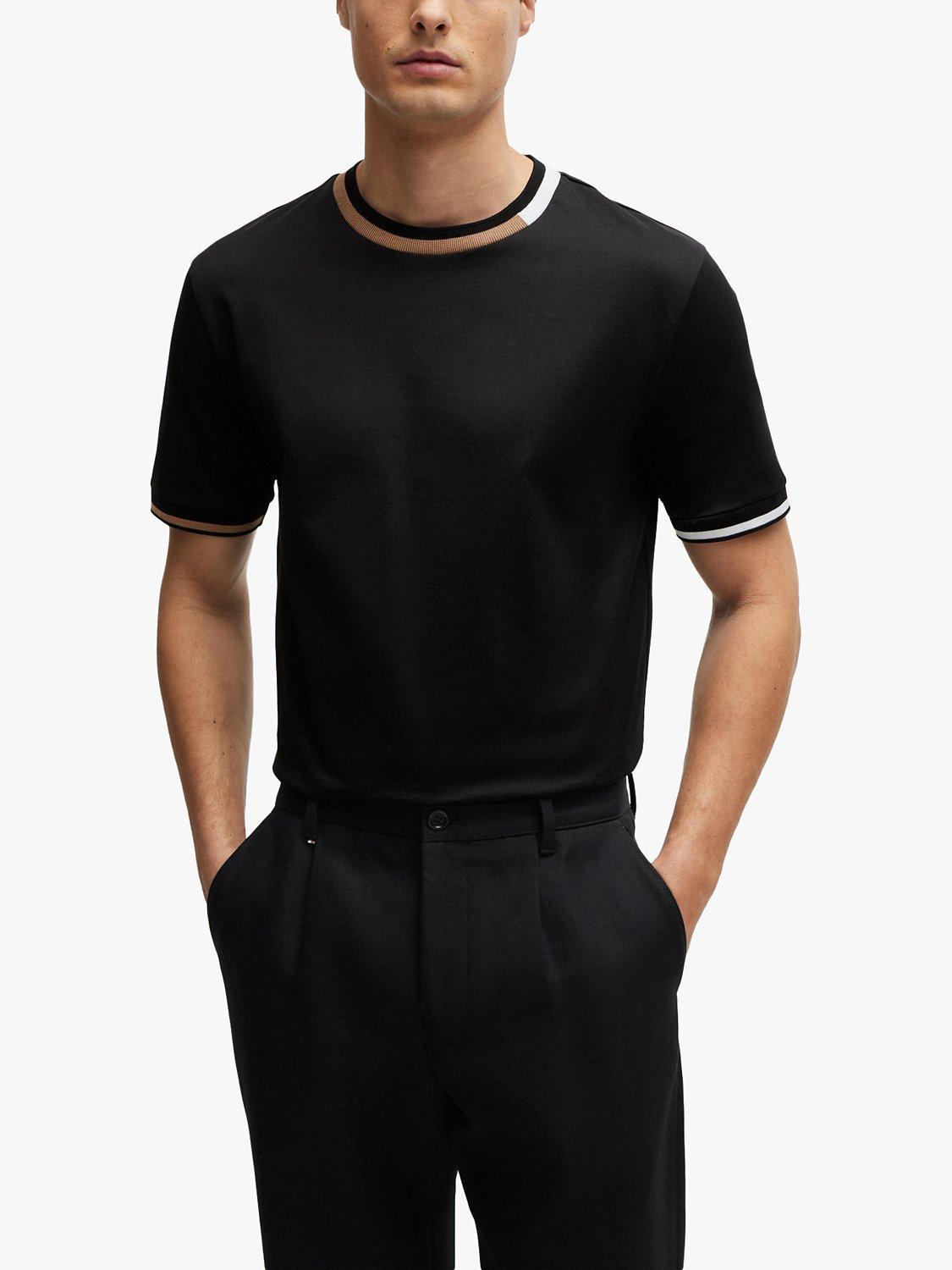 BOSS Thompson Regular Fit T-Shirt, Black