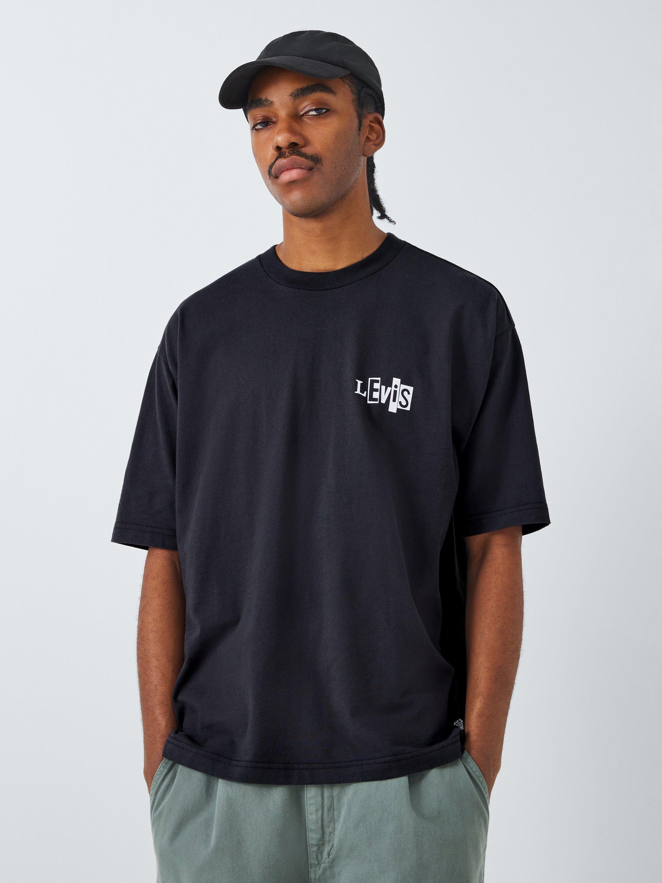 T shirt levis black on sale