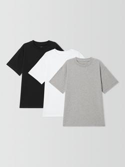 John Lewis Kids' T-Shirts, Pack of 3, Multi