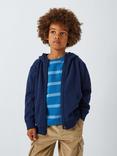 John Lewis Kids' Zip Through Hoodie, Blue