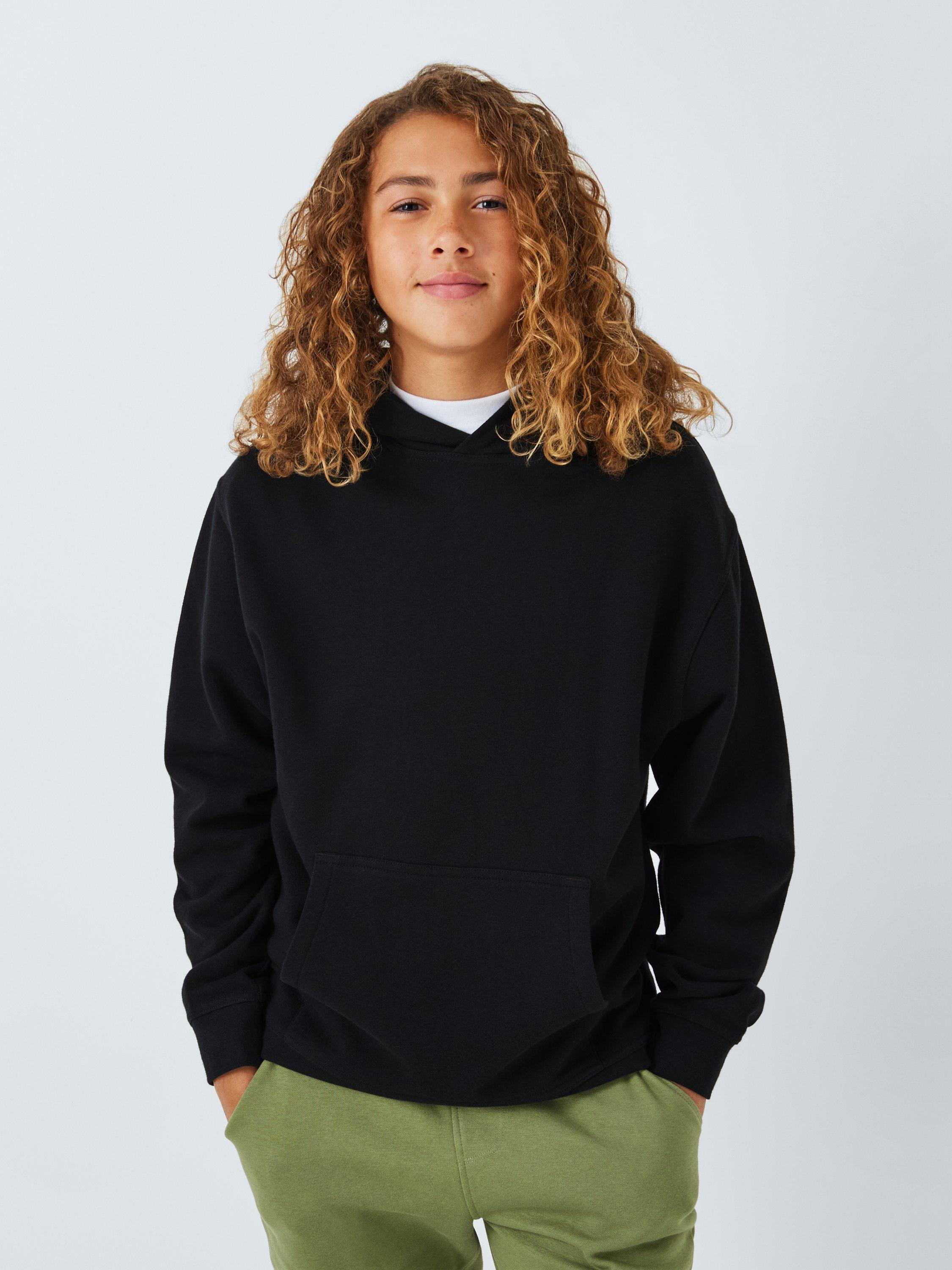 Product image 5 of 7, which shows John Lewis Kids' Hoodie, Black, 11 years