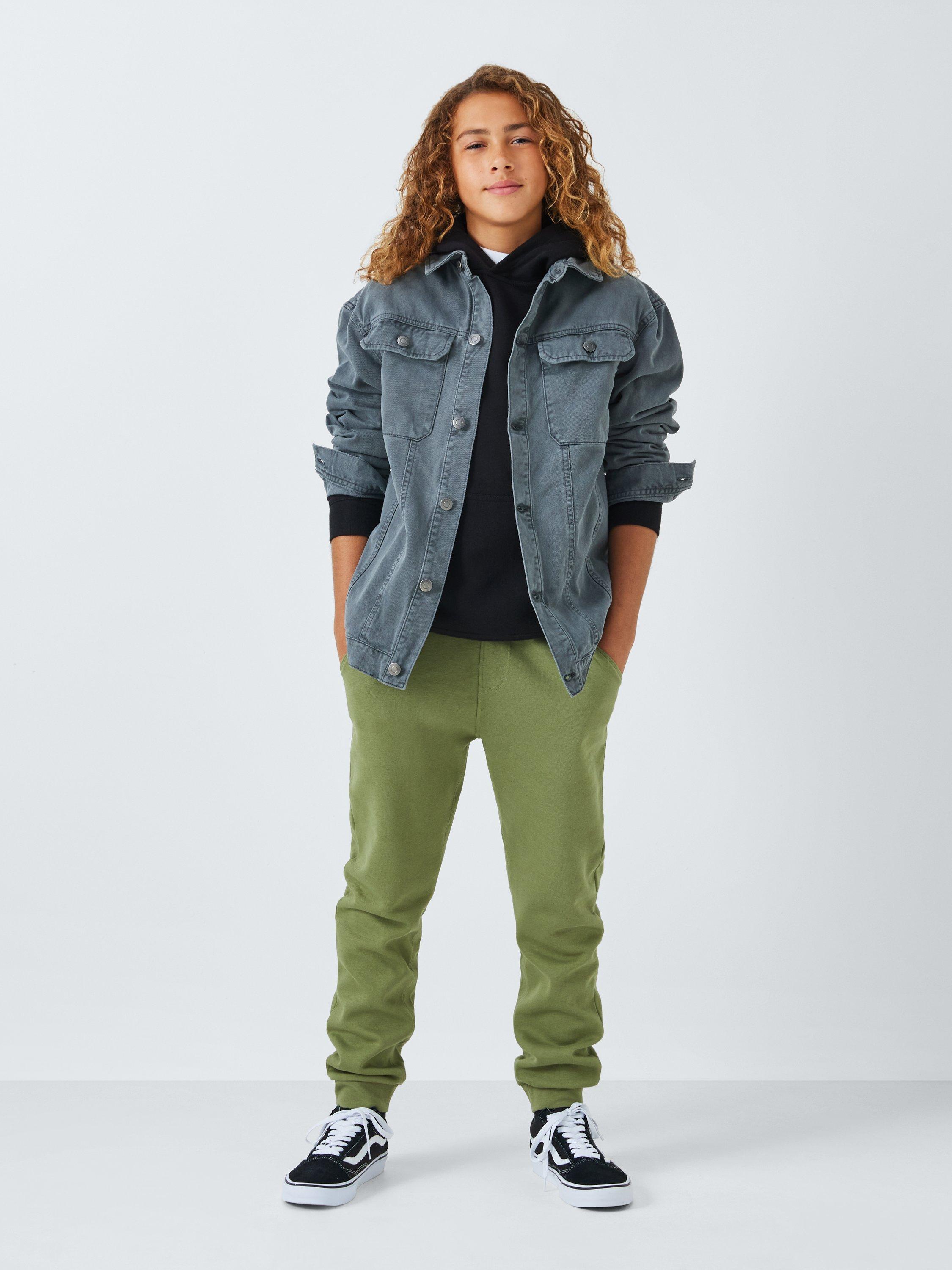 Product image 2 of 7, which shows John Lewis Kids' Hoodie, Black, 11 years