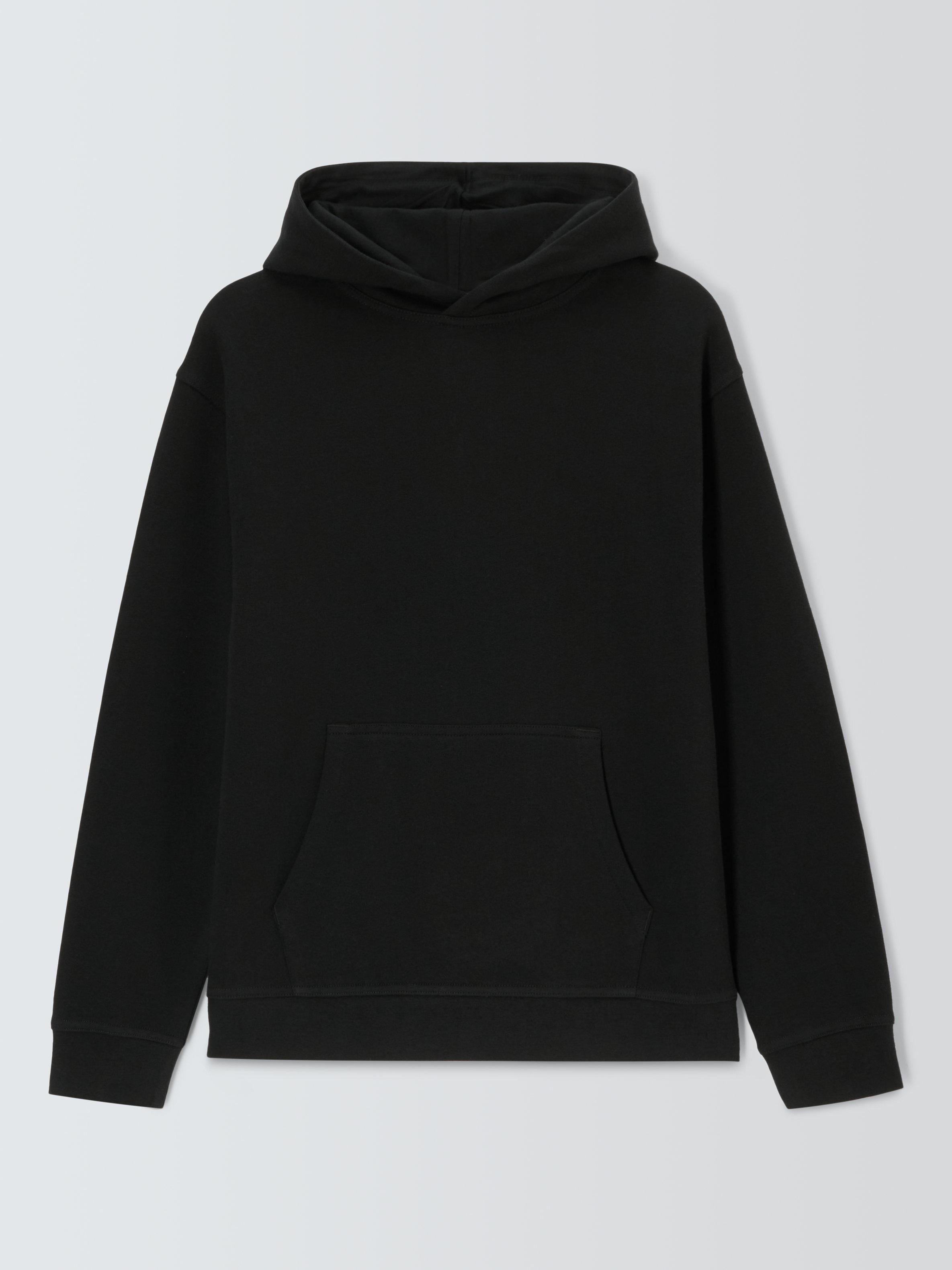 Product image 3 of 7, which shows John Lewis Kids' Hoodie, Black, 11 years
