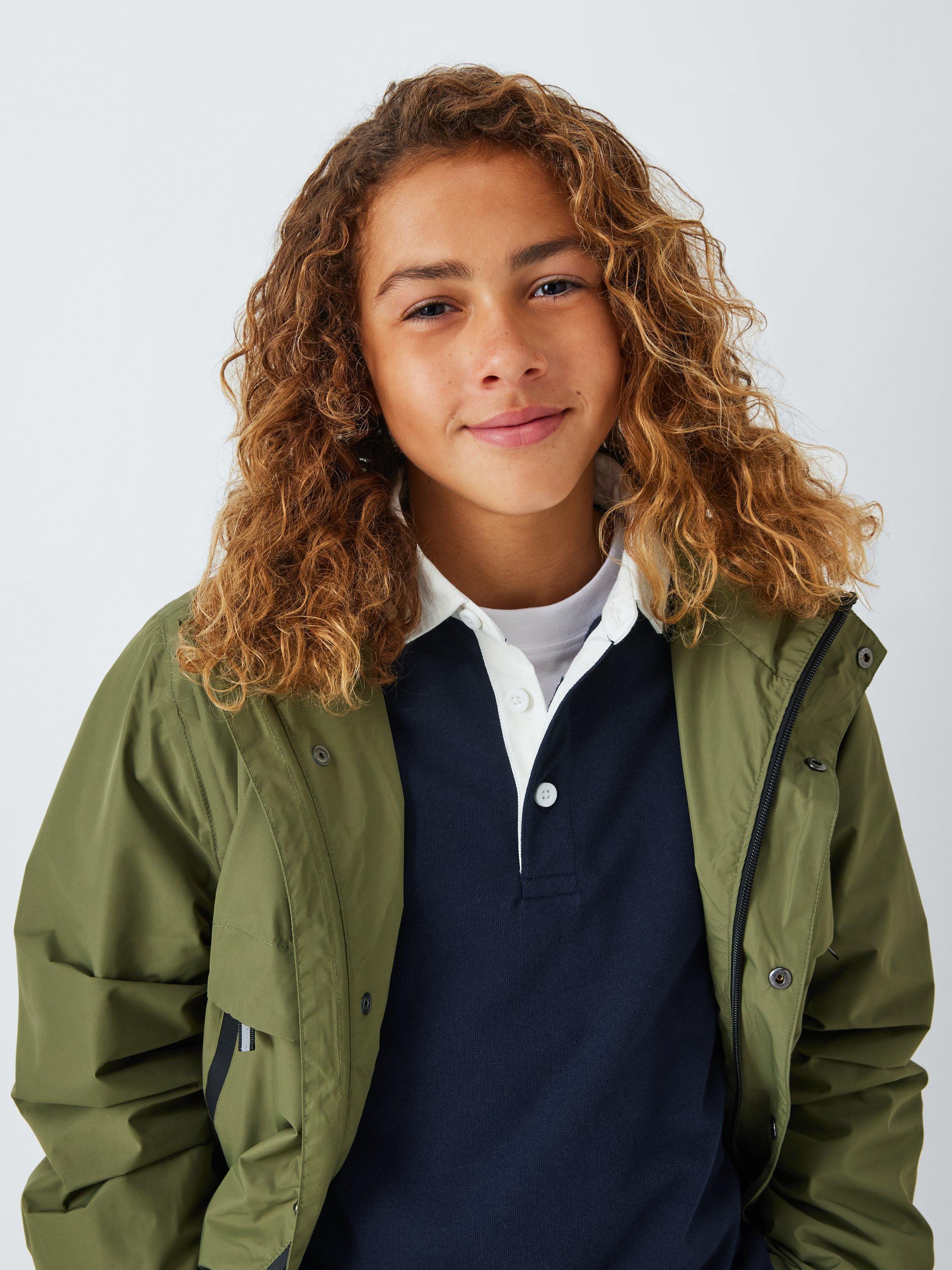 Product image 5 of 7, which shows John Lewis Kids' Rugby Top, Navy, 10 years